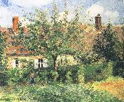 Camille Pissarro Farmhouse oil painting on canvas